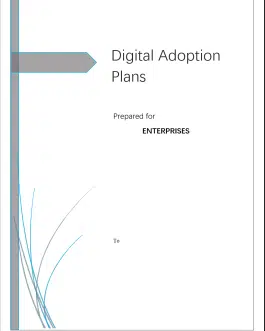 DIGITAL ADOPTION PLAN FOR ENTERPRISES